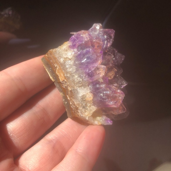 Amethyst Crystal Geode, Raw Amethyst, Crystal Cluster - Picture 7 of 10